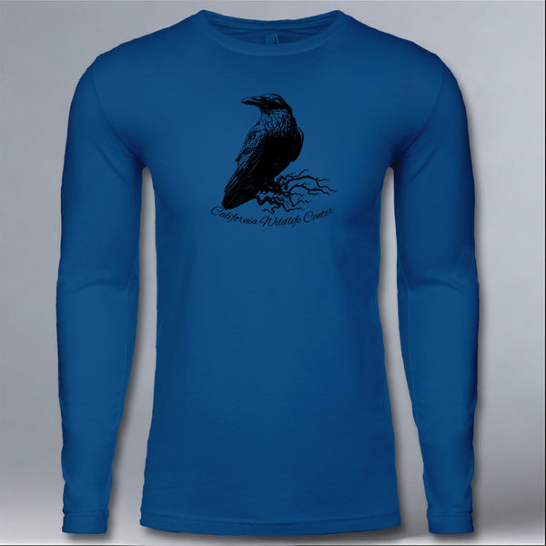 California Wildlife Center - Adult Long Sleeve - Cool Blue