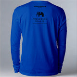 Following Giants - Adult Long Sleeve - Royal