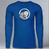 Jungle Friends - Adult Long Sleeve - Cool Blue