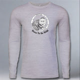 Jungle Friends - Adult Long Sleeve - Heather Gray
