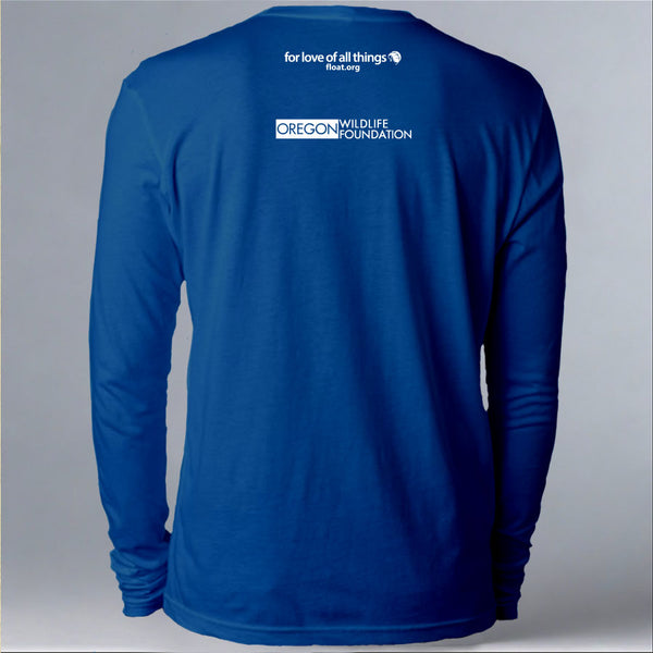 Oregon Wildlife Foundation - Adult Long Sleeve - Cool Blue