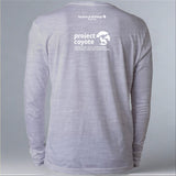 Project Coyote - Adult Long Sleeve - Heather Gray