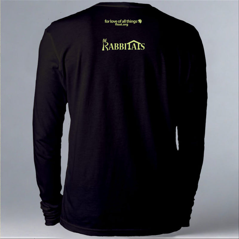 Rabbitats - Adult Long Sleeve - Black