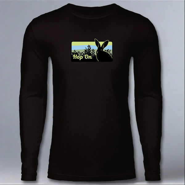 Rabbitats - Adult Long Sleeve - Black