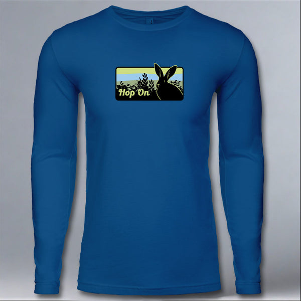 Rabbitats - Adult Long Sleeve - Cool Blue