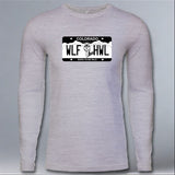 Rocky Mountain Wolf Project - Adult Long Sleeve - Heather Gray
