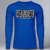 Save Giraffes Now - Adult Long Sleeve - Royal