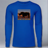 Saving the Survivors - Adult Long Sleeve - Royal