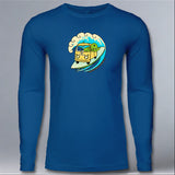 Tour de Turtles - Adult Long Sleeve - Cool Blue