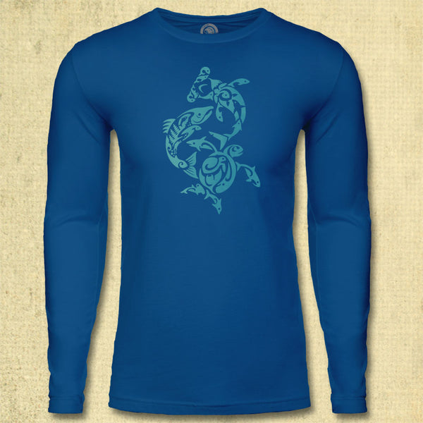 TIRN - Adult Long Sleeve - Cool Blue