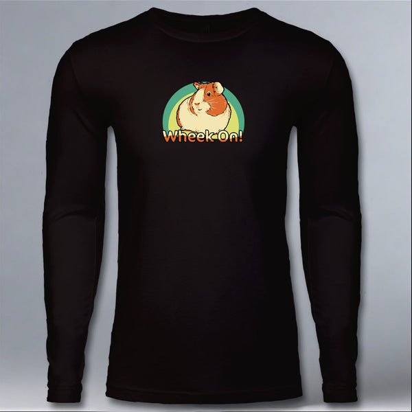 Wheek On! - Adult Long Sleeve - Black