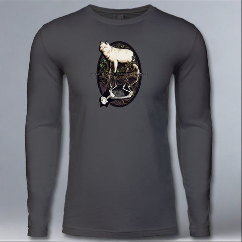 Wolf Haven - Adult Long Sleeve - Heavy Metal