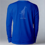 Save Giraffes Now - Adult Long Sleeve - Royal