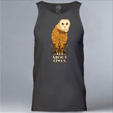 All About Owls - Unisex Tank - Heavy Metal
