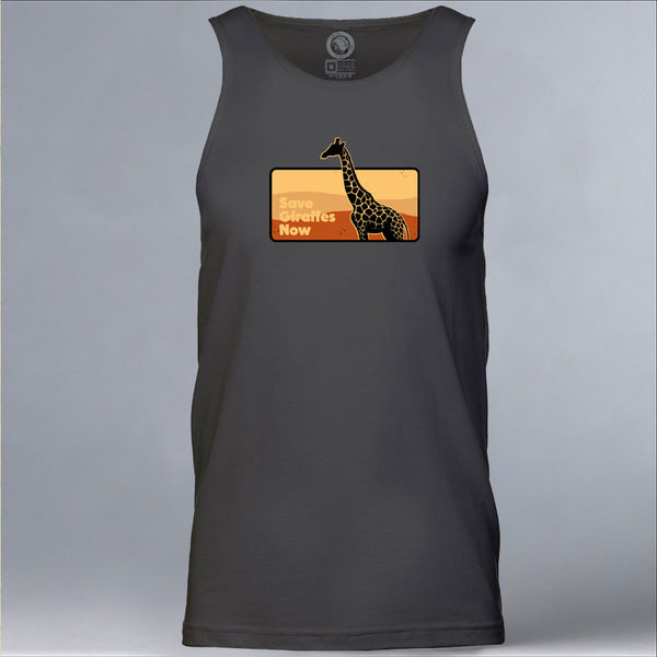 Save Giraffes Now - Unisex Tank - Heavy Metal
