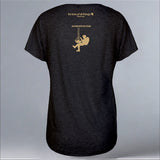 Alpine Rescue Team - Ladies Triblend Dolman - Vintage Black