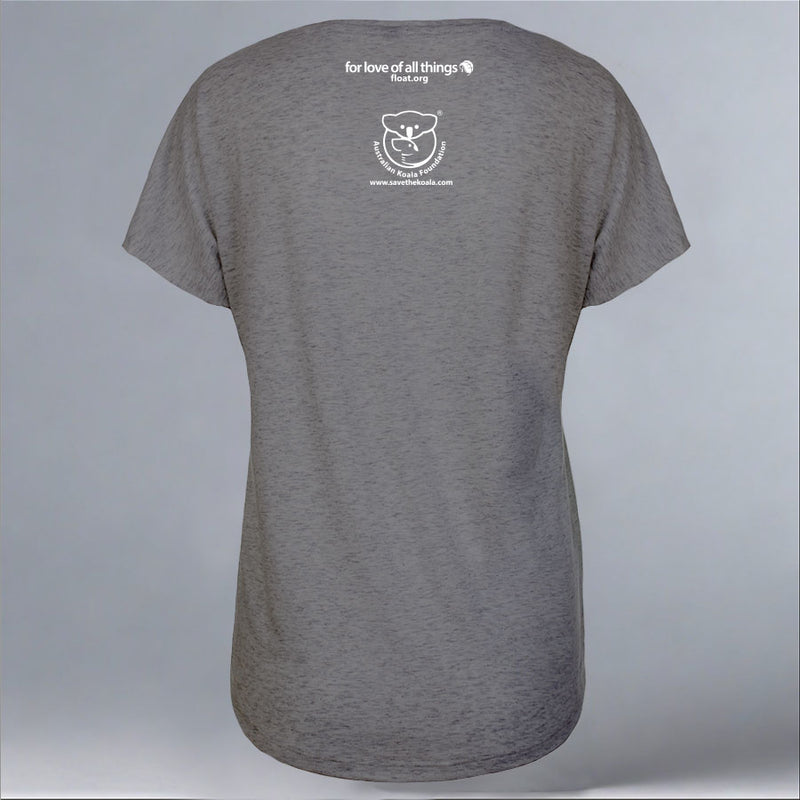 Keep it Wild - Ladies Triblend Dolman - Premium Heather