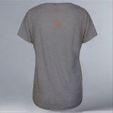 California Raptor Center - Ladies Triblend Dolman - Graphite Heather