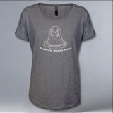 California Wildlife Center - Ladies Triblend Dolman - Graphite Heather