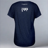 Noelle - Ladies Triblend Dolman - Vintage Navy