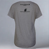 Grevy's Zebra Trust - Ladies Triblend Dolman - Graphite Heather