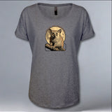 Protect Our Bushbabies - Ladies Triblend Dolman - Graphite Heather
