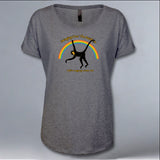 Jungle Friends - Ladies Triblend Dolman - Premium Heather