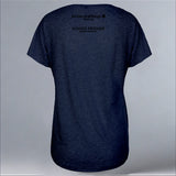 Jungle Friends - Ladies Triblend Dolman - Vintage Navy
