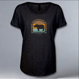 PARCA - Ladies Triblend Dolman - Vintage Black