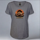 Painted Dog Conservation Inc. - Ladies Triblend Dolman - Premium Heather