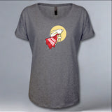 Rabbit Haven - Ladies Triblend Dolman - Premium Heather