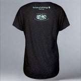 TIRN - Ladies Triblend Dolman - Vintage Black