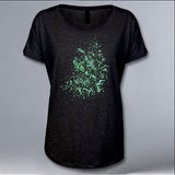 TIRN - Ladies Triblend Dolman - Vintage Black