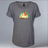 Wheek On! - Ladies Triblend Dolman - Premium Heather