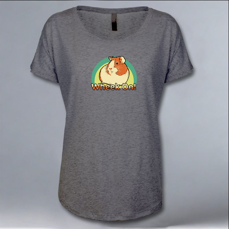 Wheek On! - Ladies Triblend Dolman - Premium Heather