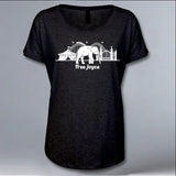 World Animal Protection - Ladies Triblend Dolman - Vintage Black