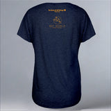 Bat World Sanctuary - Ladies Triblend Dolman - Vintage Navy