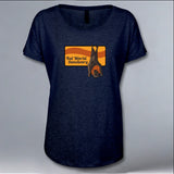 Bat World Sanctuary - Ladies Triblend Dolman - Vintage Navy