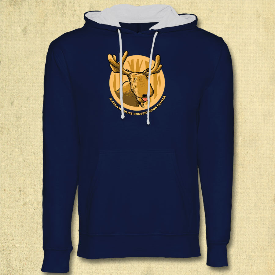 French FLOAT | Pullover - Apparel AWCC Heathe Hoody w/ - Midweight Terry Navy Midnight