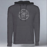 American Whitewater - Midweight French Terry Pullover Hoody - Heavy Metal