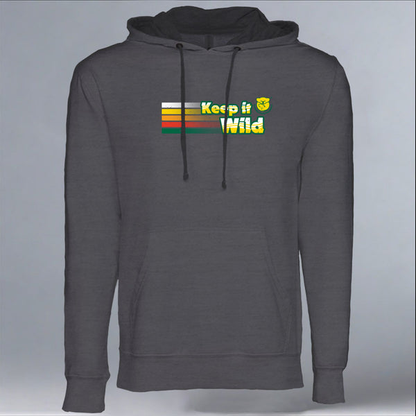 Keep it Wild - Midweight French Terry Pullover Hoody - Heavy Metal