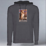 California Raptor Center - Midweight French Terry Pullover Hoody - Heavy Metal