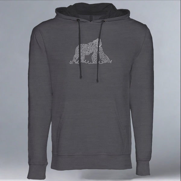 Gorilla Doctors - Midweight French Terry Pullover Hoody - Heavy Metal
