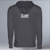House Rabbit Society - Midweight French Terry Pullover Hoody - Heavy Metal
