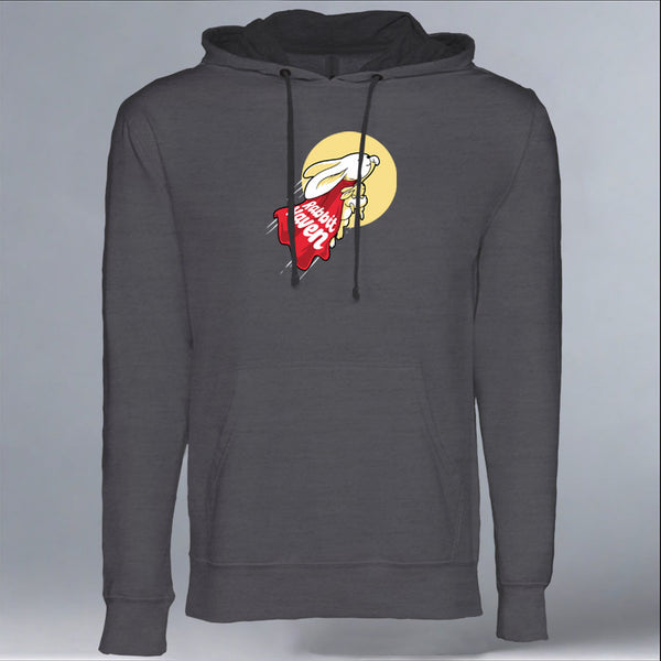 Rabbit Haven - Midweight French Terry Pullover Hoody - Heavy Metal