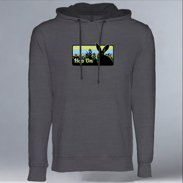 Rabbitats - Midweight French Terry Pullover Hoody - Heavy Metal
