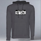 Rocky Mountain Wolf Project - Midweight French Terry Pullover Hoody - Heavy Metal