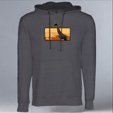 Save Giraffes Now - Midweight French Terry Pullover Hoody - Heavy Metal