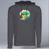 Tour de Turtles - Midweight French Terry Pullover Hoody - Heavy Metal