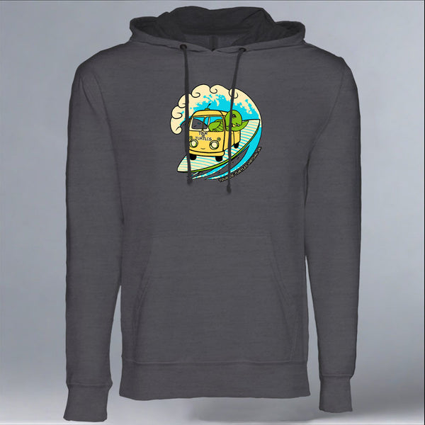 Tour de Turtles - Midweight French Terry Pullover Hoody - Heavy Metal